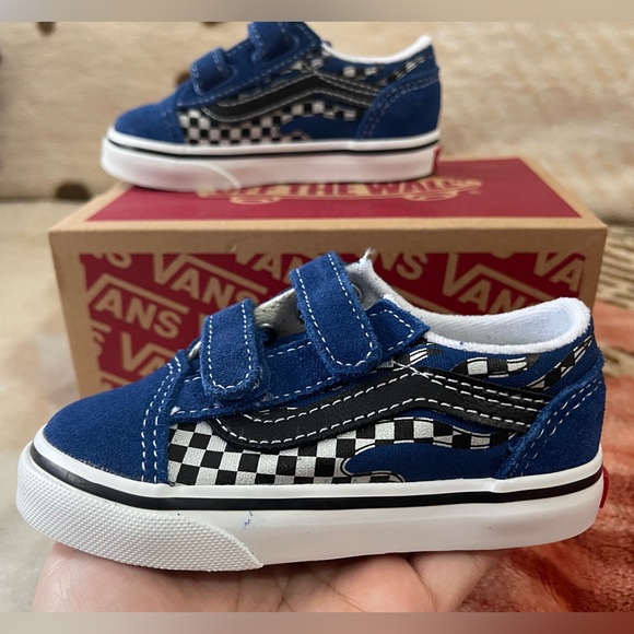 old school V reflective flame true blue - Picture 2 of 6